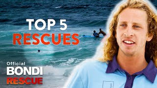 Top 5 Lifeguard Rescues - Bondi Rescue  Season 14