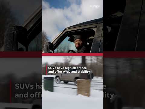 Bigger doesn’t always mean better when driving in the snow