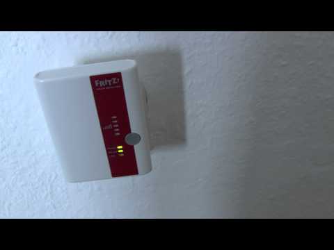 Fritz Box Wlan E300 Repeater setup and test
