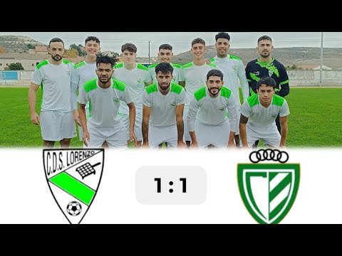 CD SAN LORENZO 1-1 CANTIMPALOS liga24/25 J10 ( 1ª provincial Segovia )