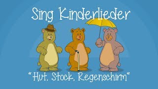 Ein Hut, ein Stock, ein Regenschirm