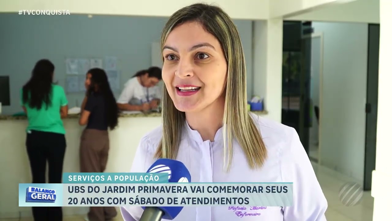 UBS Jardim Primaveras realiza Saúde em Ação pelos 20 anos em LRV