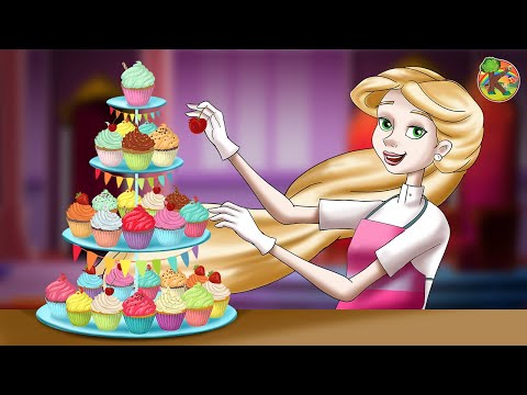 Princess Rapunzel - Kakekonkurranse | KONDOSAN Norsk - Tegnefilm | Morsom Godnatthistorie