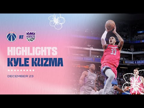 Kyle Kuzma scores 32 points in road win against the Sacramento Kings