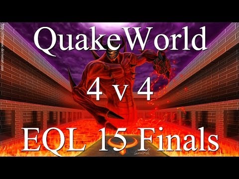 QuakeWorld 4v4: EQL15 Finals - SlackeRs v ParaMedics on dm2