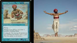 Magic the Gathering Cinematic The Urza's Saga blue cards part 1 #USG #mtg #UrzasSaga