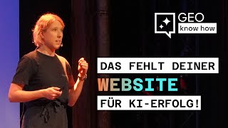 SEO vs. GEO: Was ist der Unterschied? So wird deine Website KI-ready!