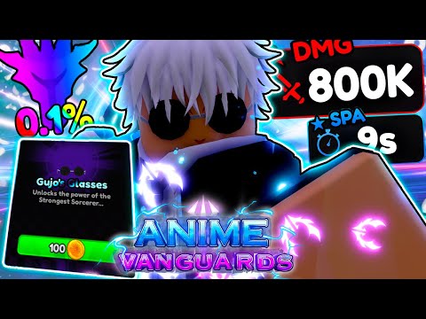 Getting The VANGUARD Familiar On The 0.1% Gojo Satoru In Anime Vanguards!