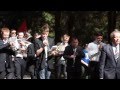 парад 9 мая Дубна, прощание славянки, фрагмент 