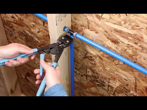 How To Install PEX Plumbing