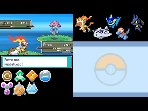 Affrontiamo i Pokémon dei tre laghi! Pokémon Platino All Given Ep48