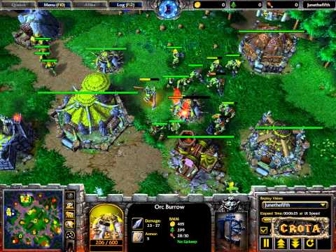 Ted (UD) Fly (Orc) vs Lyn (Orc) Reprisal (HU) - G1 -  WarCraft 3 -  WC481