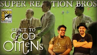 SRB Reacts to Good Omens - SDCC Featurette: An Inside Look