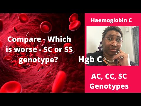 Compare  - Which is worse - SC or SS genotype?