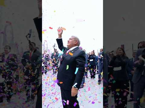 Un mensaje que inspira a los vallejianos. César Acuña
