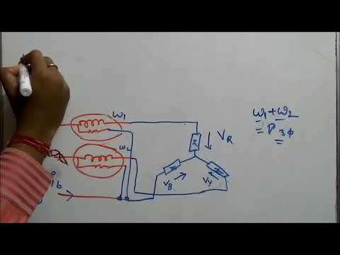 Two Wattmeter Method - 3 Phase Power Measurement Video