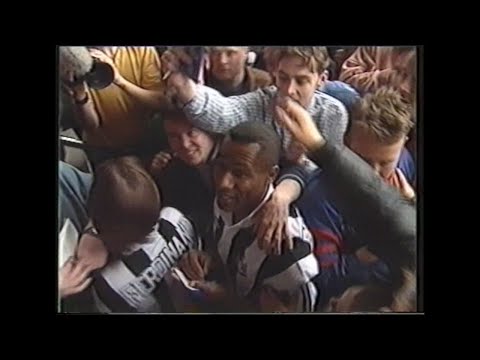 Newcastle United - 1995/96 - new signings Ferdinand, Barton, Hislop, Ginola