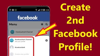 How to Create 2nd Facebook Profile with Same Email on Android Phone!! - Howtosolveit