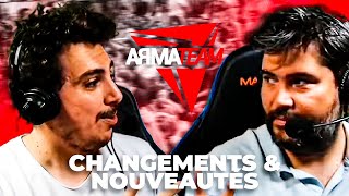ARMATEAM : CHANGEMENTS ET NOUVEAUTÉS