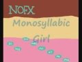 Monosyllabic Girl - NOFX (animated)