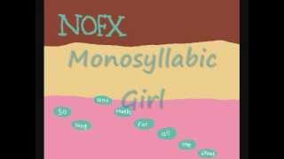 Monosyllabic Girl - NOFX (animated)