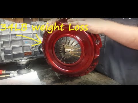 Unboxing Diamond stage 2 clutch kit andd comparing weights of the Factory clutch vs Diamond stage 2