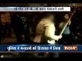 Eve-teasers beaten up by a girl publicly in Lucknow