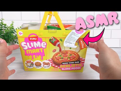 ASMR Zuru Slime Mart DIY Pizza Unboxing