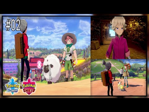 Pokemon Sword & Shield Walkthrough Part #2 Gym Leader Milo