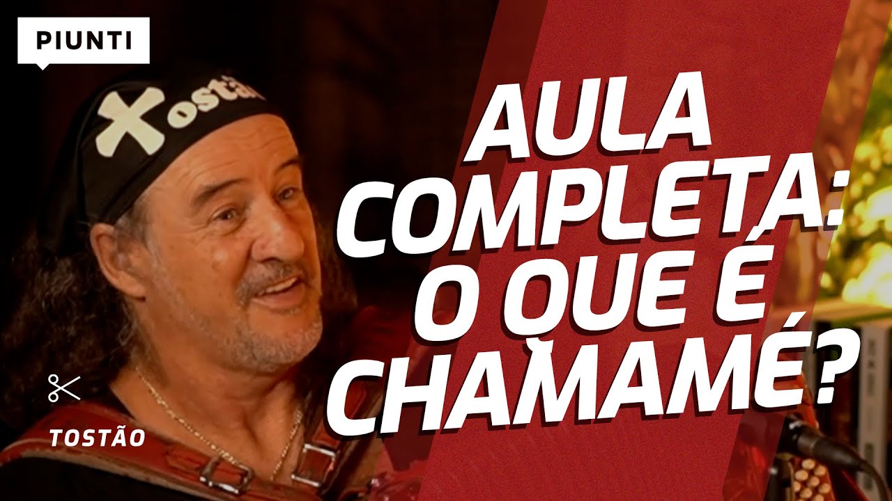 UMA AULA COMPLETA SOBRE O CHAMAMÉ | Piunti entrevista Tostão