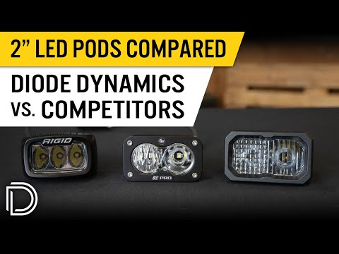 2" LED Pod Shootout: SSC2 LED Pod vs. Market-Leaders | Diode Dynamics