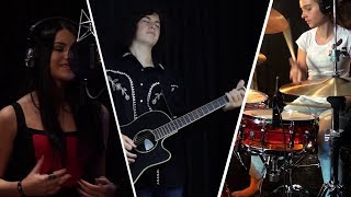 Black Velvet - Alannah Myles; Cover by Sina-Drums, Victoria K Music &amp; Andrei Cerbu