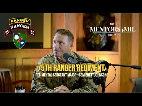 CSM Brett Johnson in 75th Ranger Regiment (Exclusive)