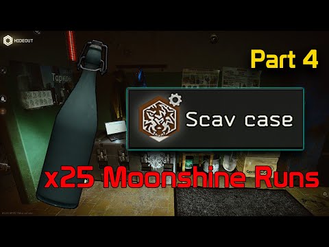 Escape From Tarkov | Scav Case Loot | x25 Moonshine | Worth?