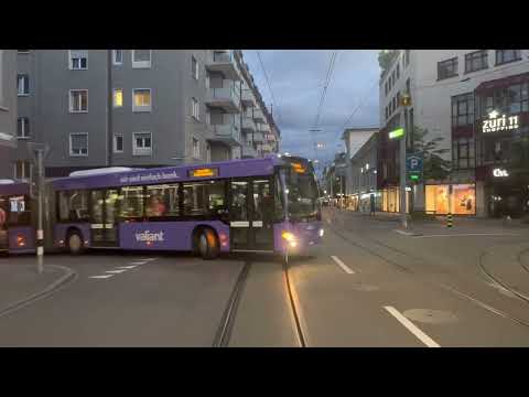 Zürich VBZ Tramlinie 11 | Auzelg - Bucheggplatz