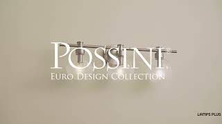 1_Watch A Video About the Possini Euro Leggio Brushed Nickel 3 Light Bath Light