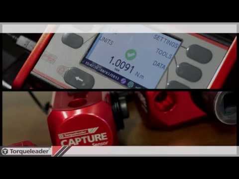 Torqueleader's CAPTURE Torque Analyser System