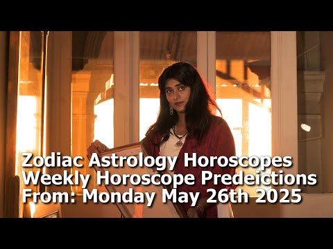 Weekly Horoscope Predictions Monday May 26th 2025 Zodiac Astrology Horoscopes