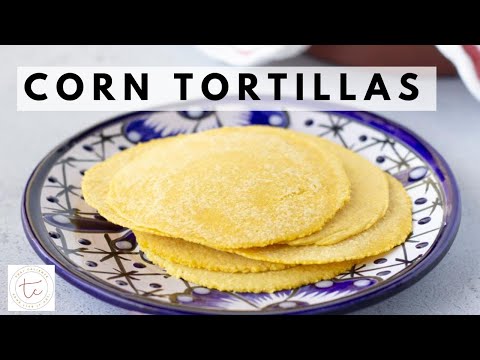 Homemade Yellow Corn Tortillas with 3 Ingredients