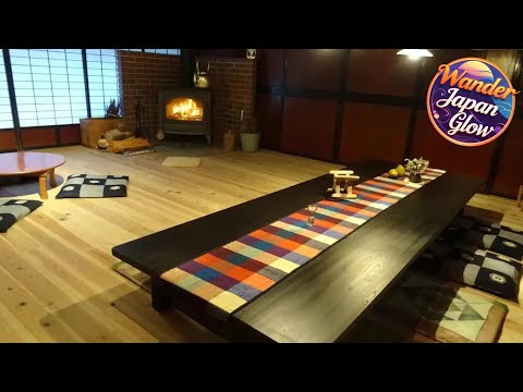 Minshuku Otaki fireplace - Vacation STAY 46344v | Tatsuno, Japan | Hotel Review 🛏️