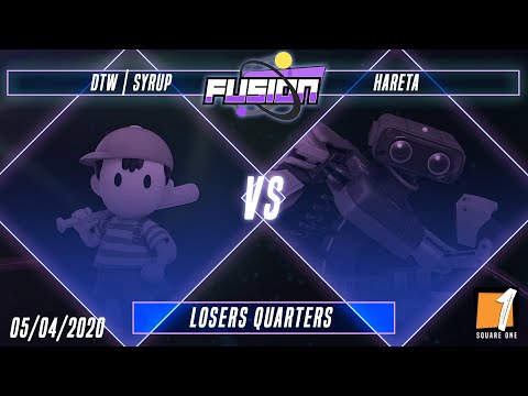 Fusion.EXE #21 - DTW | Syrup (Ness) Vs. Hareta (ROB) - Losers Quarters - SSBU