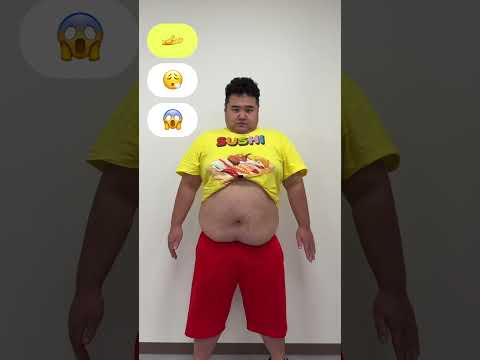 【TikTok100万再生】120Kgデブのパチパチするリアクション