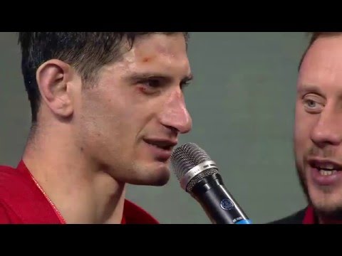 NIKO KUTSIA (GEO) vs EVGENII MAKSIMOV (RUS) Europian Sambo Championships Kazan 2016 - final