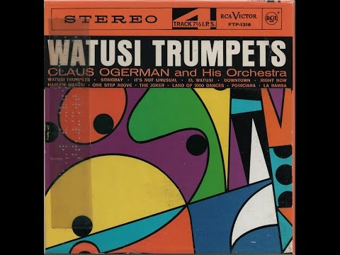 Watusi Trumpets - Claus Ogerman And His Orchestra - 1965 (RCA VICTOR - FTP 1316) Reel to Reel 4Track