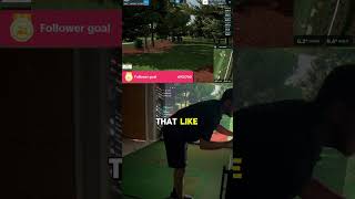 Was this shot difficult? #golfsimulator