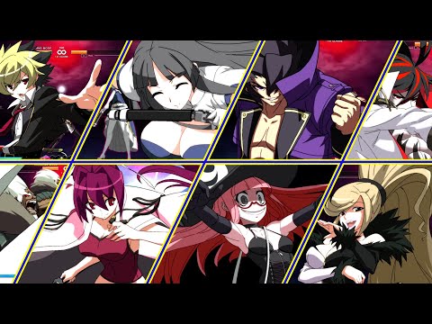 Under Night In-Birth II [Sys:Celes] - All Super Moves and Infinite Worth EXS