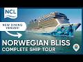 Norwegian Bliss Full Ship Tour & Walkthrough | New Menus, Restaurants & Venues | NCL Bliss Alaska