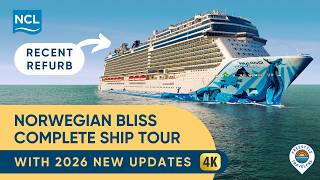 Norwegian Bliss Full Ship Tour & Walkthrough | New Menus, Restaurants & Venues | NCL Bliss Alaska