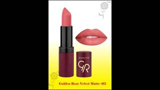 Golden Rose velvet Matte lipstick
