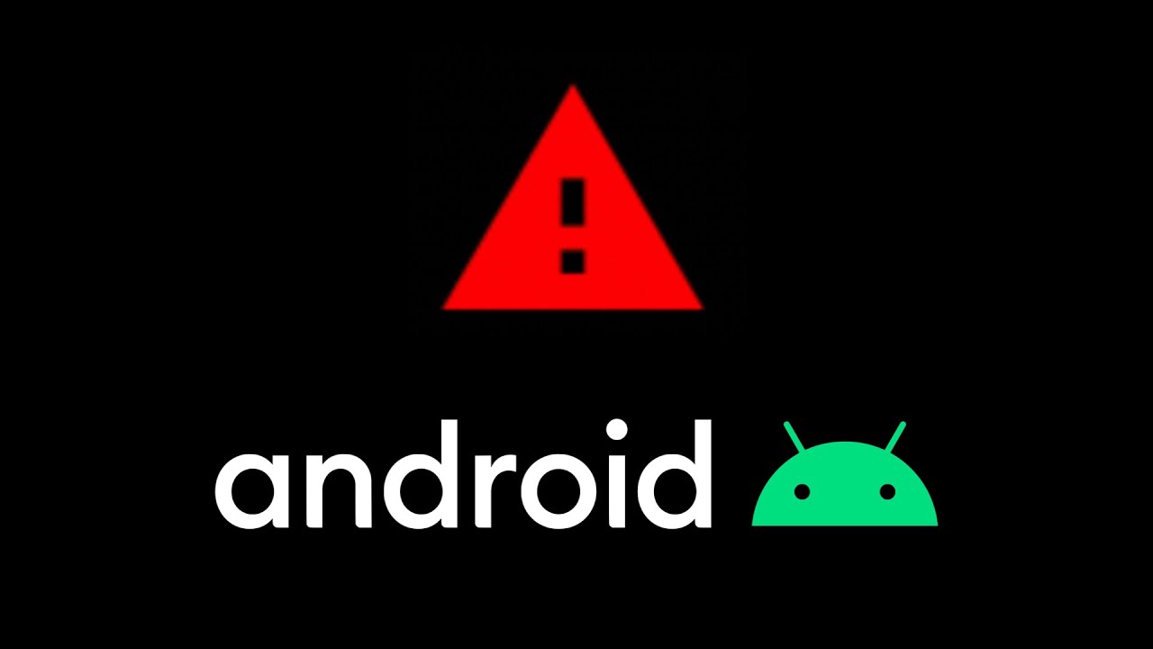 Android System Error Screens!